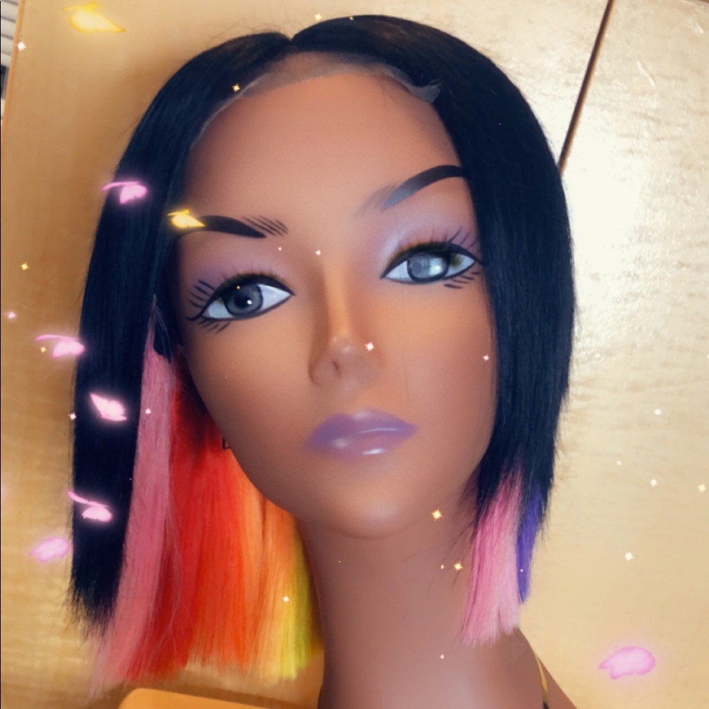 Rainbow bob unit with closure
